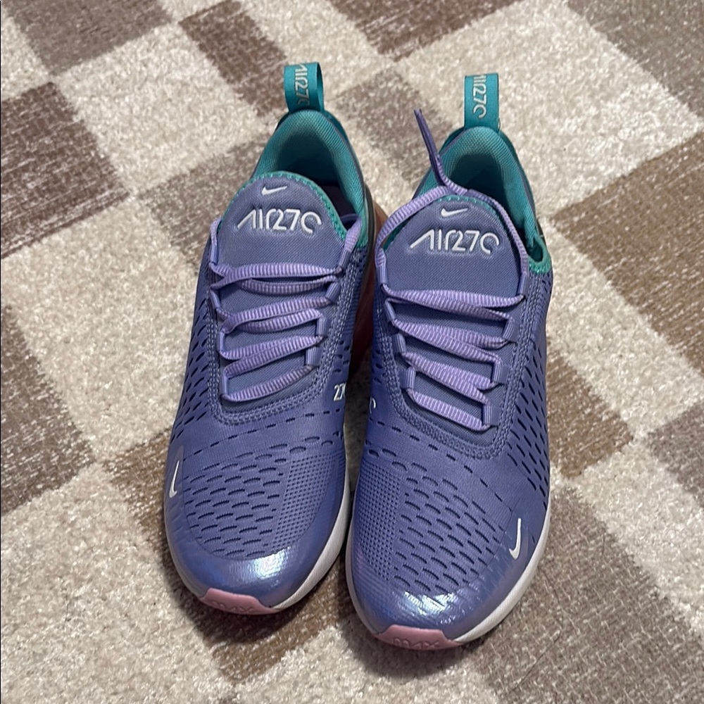 Nike Kids Sneakers in Purple and Teal